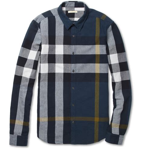 burberry brit plaid shirt